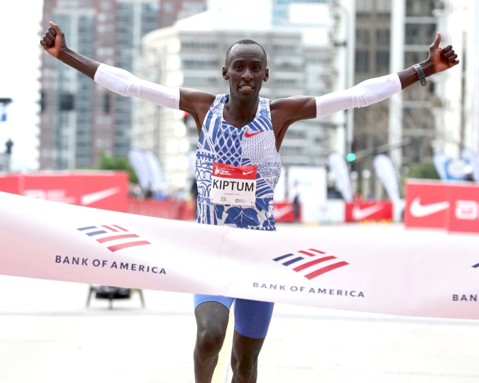Kelvin Kiptum. Bild: Bank of America Chicago Marathon