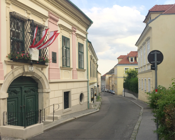 Leharschlössel in der Hackhofergasse in Wien-Döbling