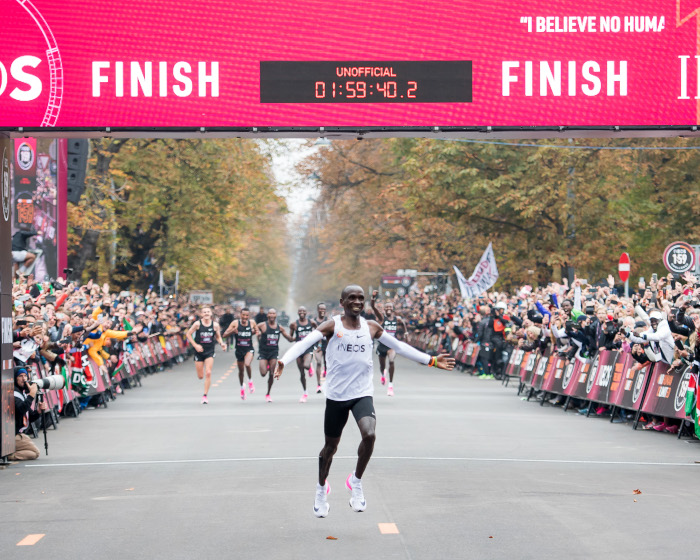 Eliud Kipchoge. Bild: VCM / Michael Gruber