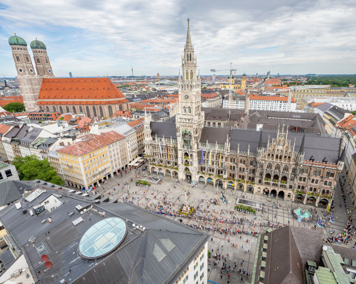 Tolle Stimmung und Kulisse bei den EM-Marathons in München. Foto: München 2022 / Marc Müller
