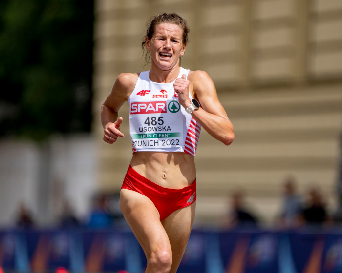 Aleksandra Lisowska ist die neue Europameisterin. Foto: Marc Müller/Munich 2022