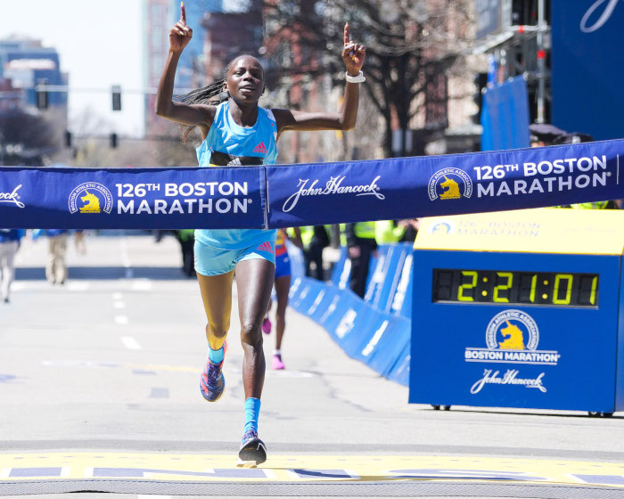 Die Olympiasiegerin Peres Jepchirchir siegte vor einem Jahr bereits in New York und gewann dann im April auch in Boston. Foto: www.photorun.net