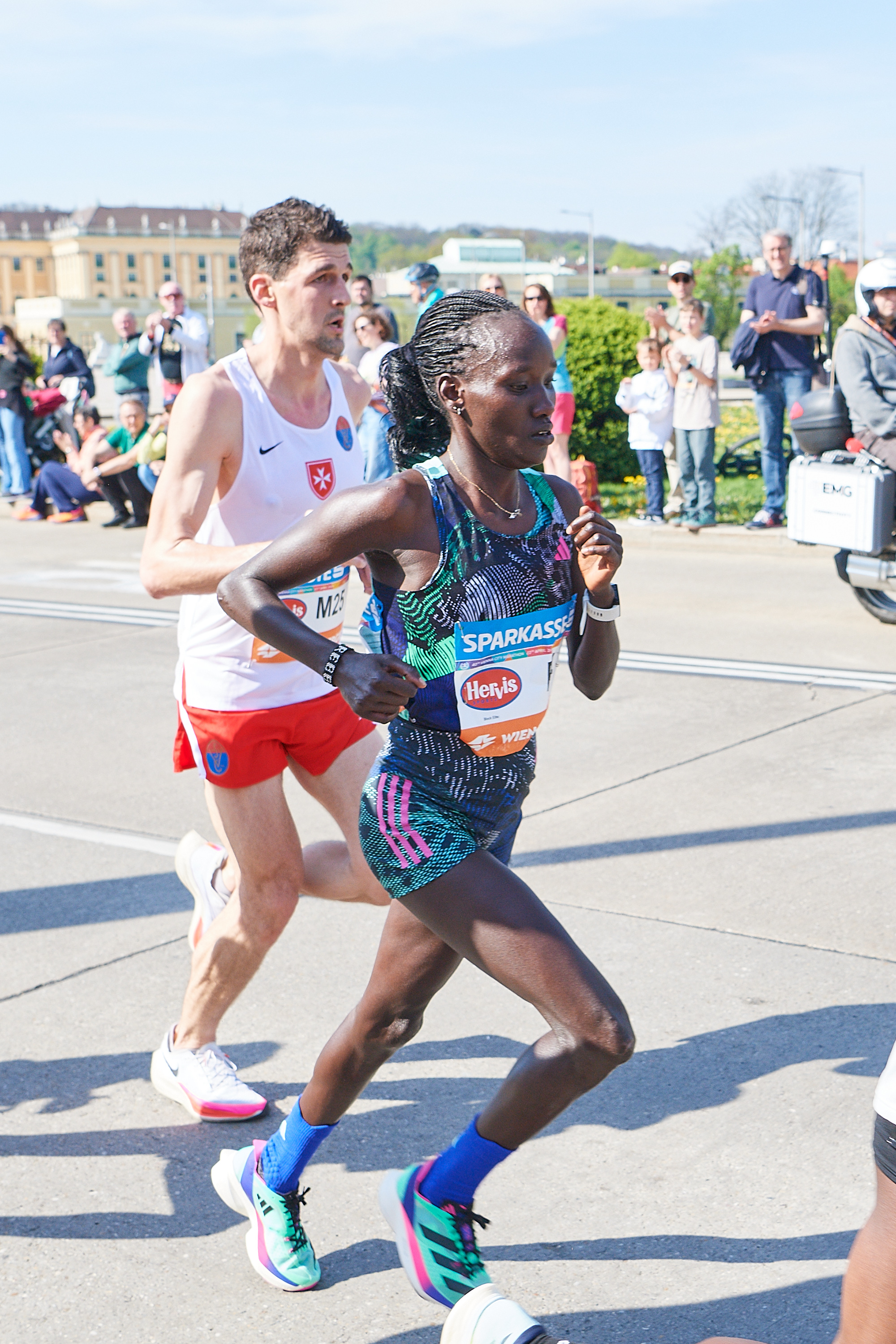 Rebecca Tanui returns to Vienna. Photo: VCM / Leo Hagen