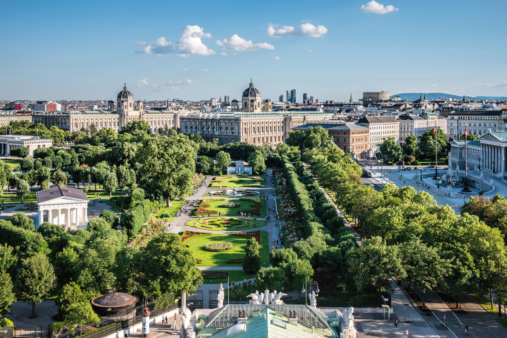 Volksgarten. Bild: WienTourism / Christian Stemper