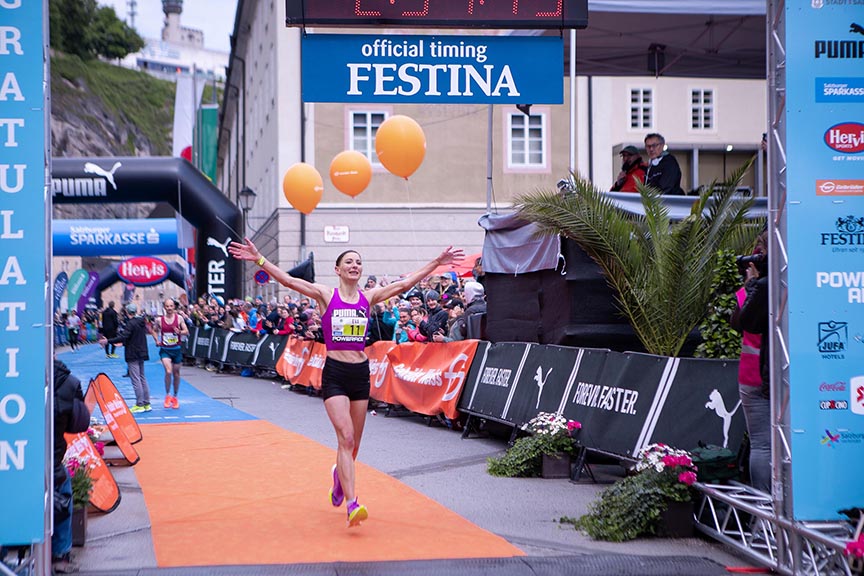 Eva Wutti. Bild: Theresa Marka / Salzburg Marathon