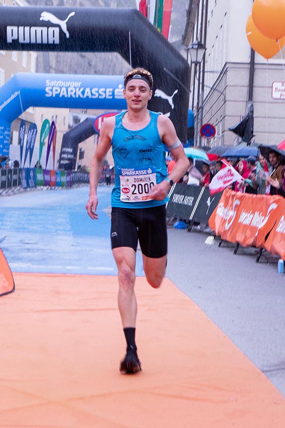 Dominik Hirczy. Bild: Theresa Marka / Salzburg Marathon
