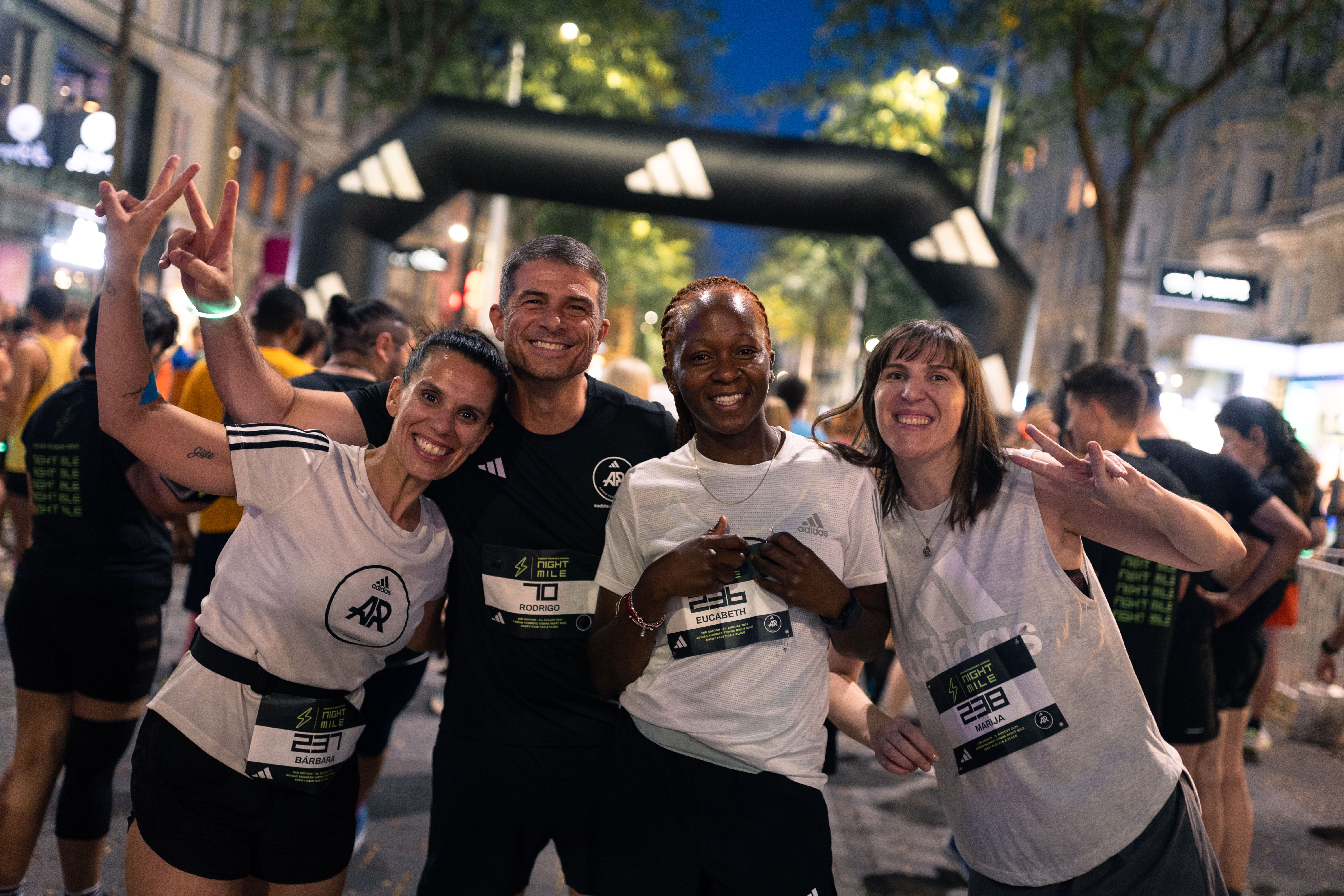 adidas Runners Vienna Night Mile. Picture: Markus Frühmann