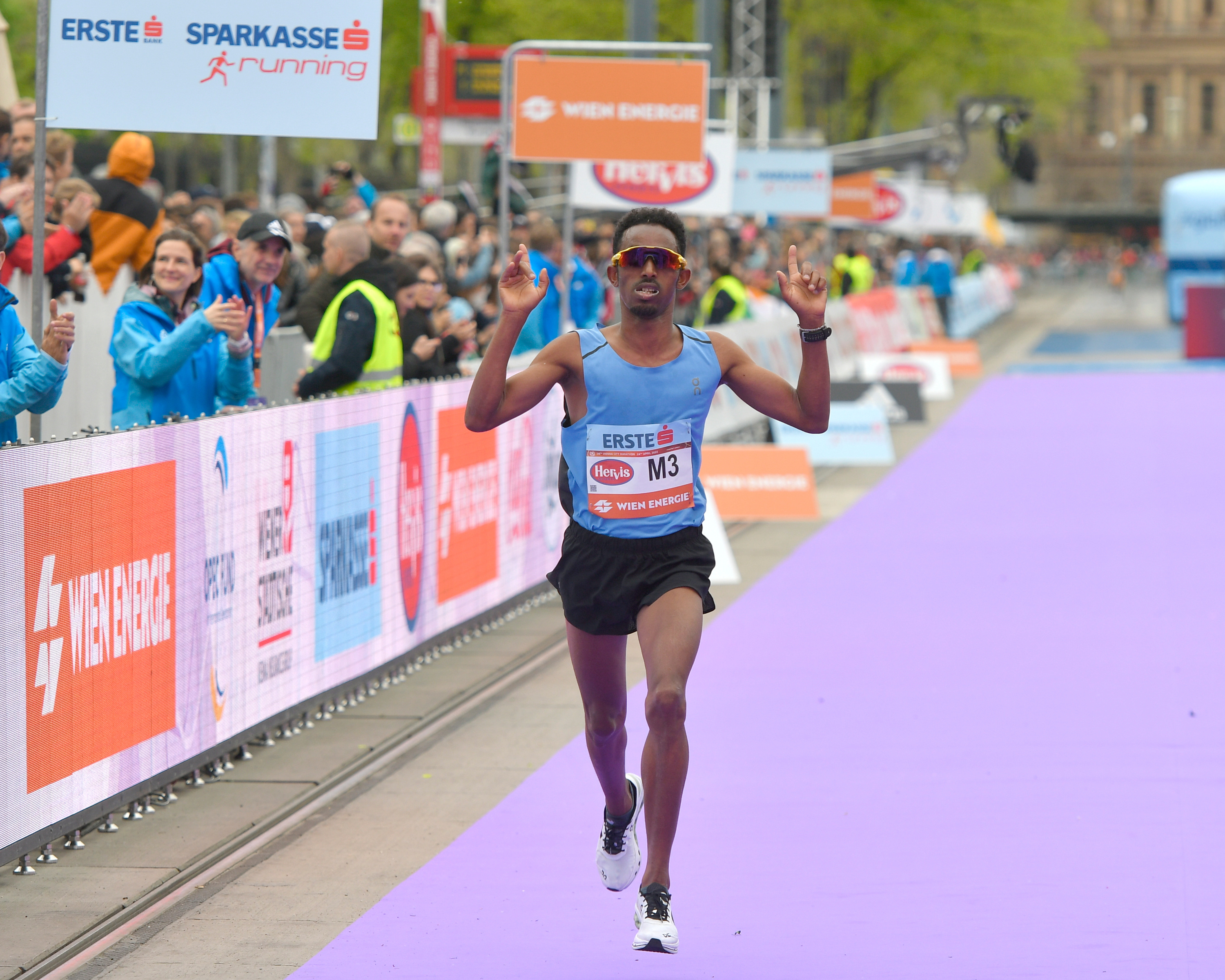 Oqbe Kibrom beim VCM 2022. Bild: VCM / Herbert Neubauer